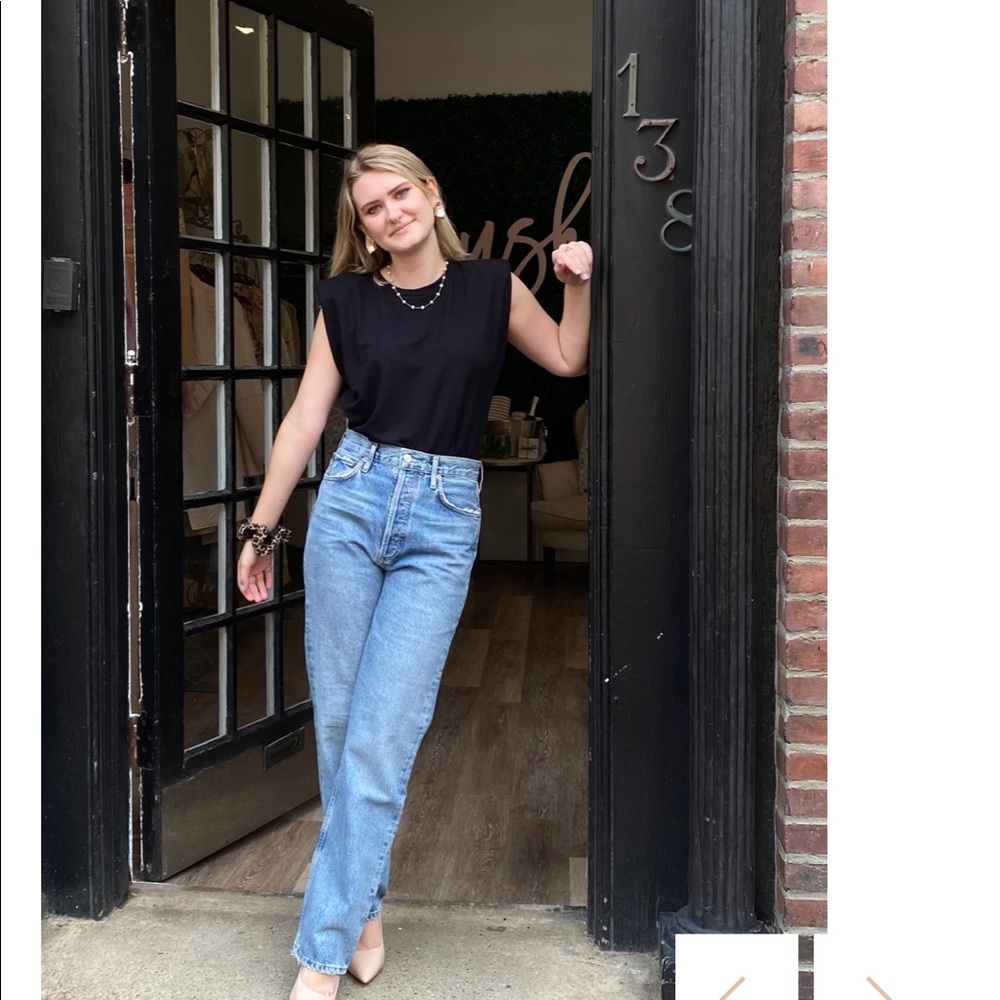 ❌ SOLD❌Agolde 90s Pinch Waist Jeans, Endless - Picture 7 of 8